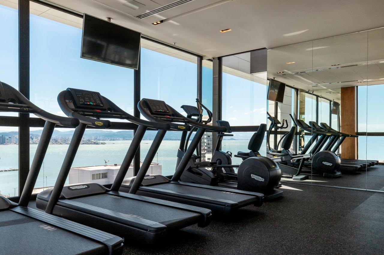 Lk Design Hotel Florianópolis Zewnętrze zdjęcie The gym at the hotel